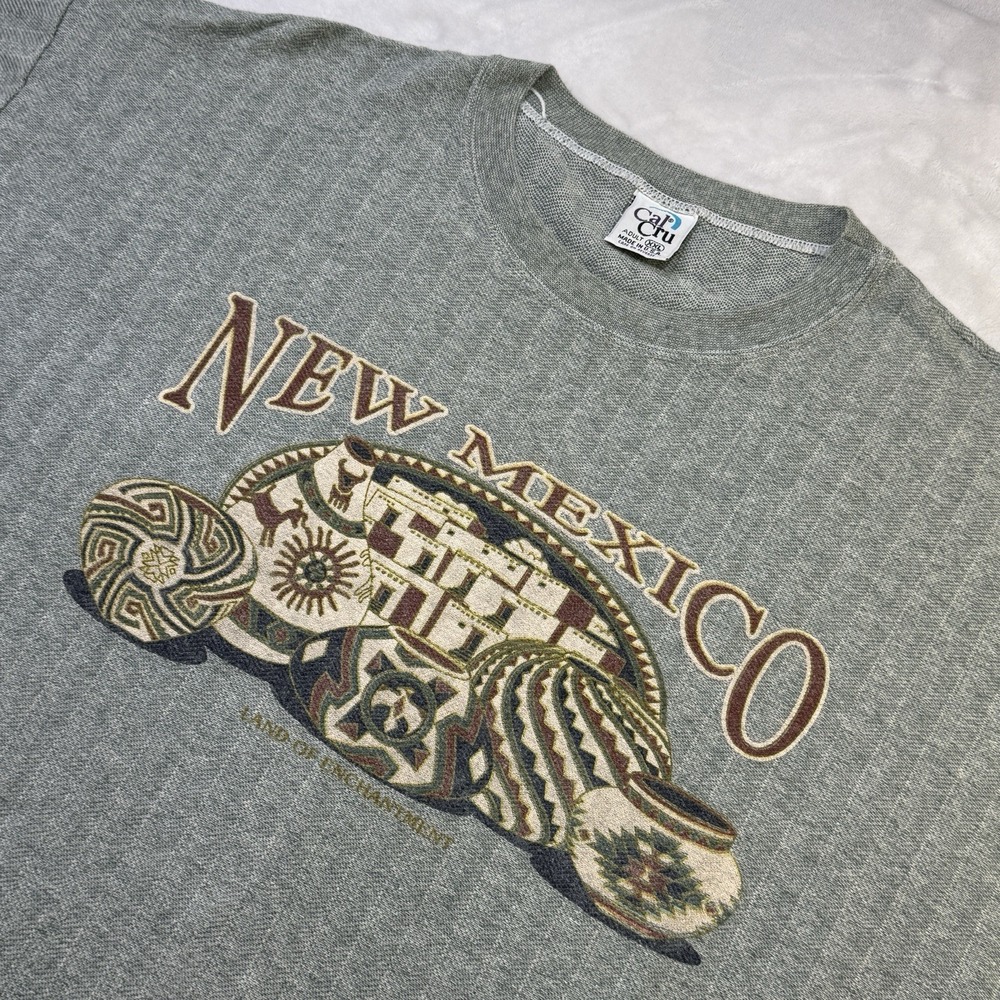 Vintage New Mexico Land of Enchantment USA Single Stitch Cal Cru XXL T Shirt